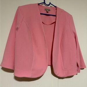 Kasper Women's Vibrant Pink Blazer